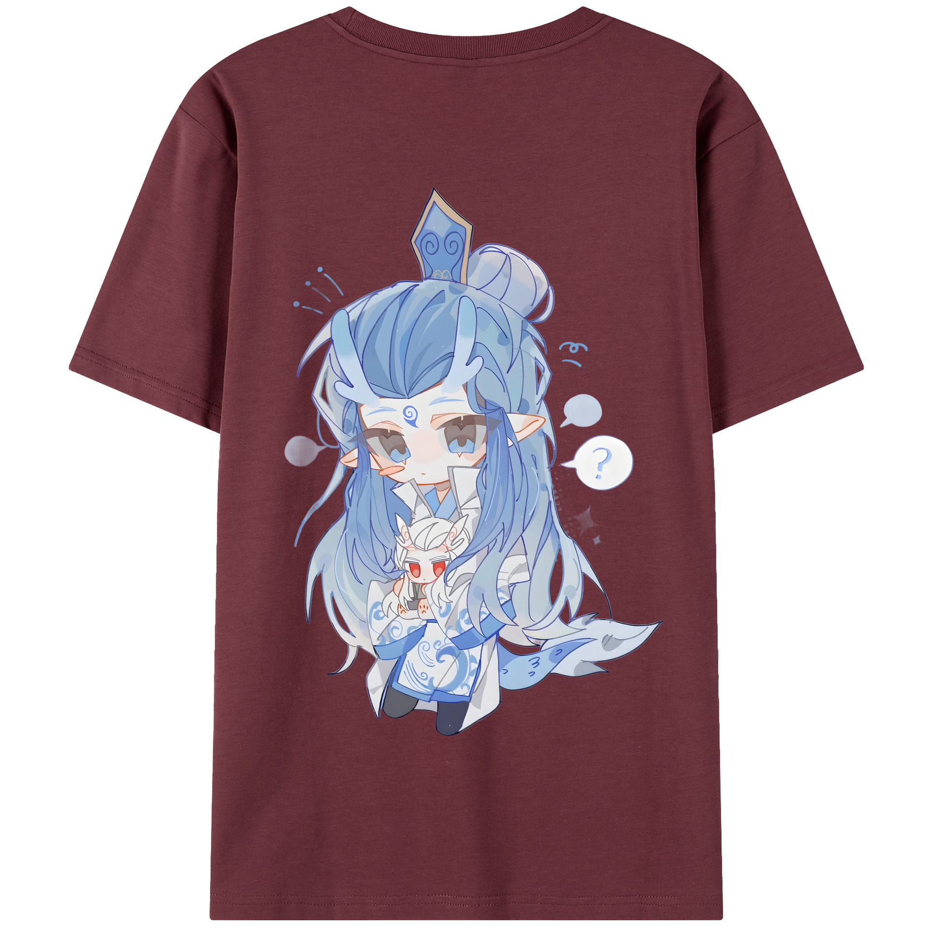 Ne Zha 2 ナタ 魔童の大暴れ 綿100％半袖Tシャツ（背面プリント）